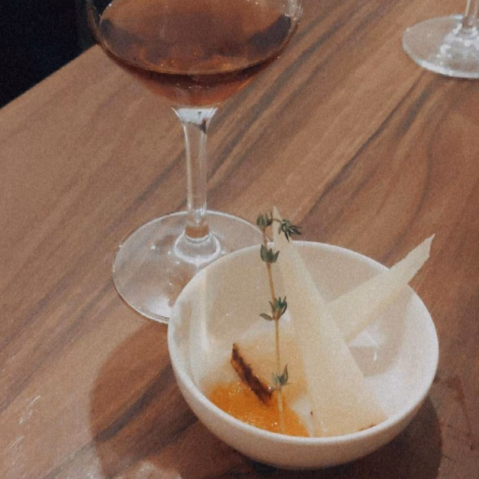 sherry wine paired with cheese from a barcelona food tour
